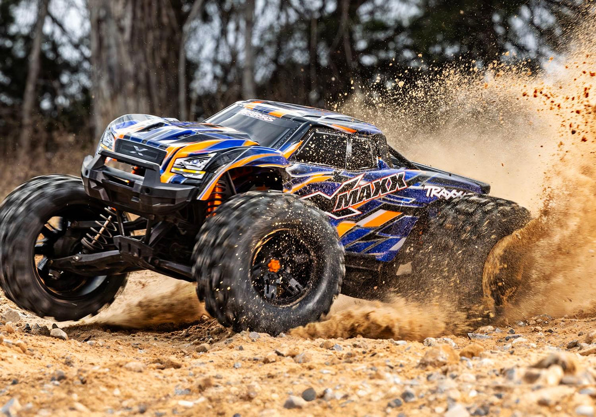 XMaxx Traxxas 8S Belted RTR 1/6 brushless 77096-4 - Breizh Modélisme.