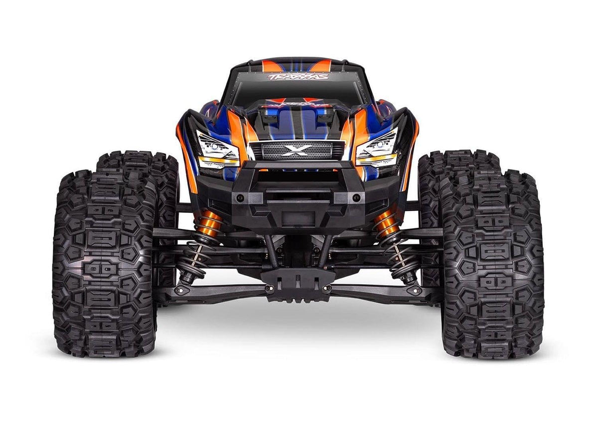 XMaxx Traxxas 8S Belted RTR orange 1/6 brushless 77096-4 - Breizh Modélisme.