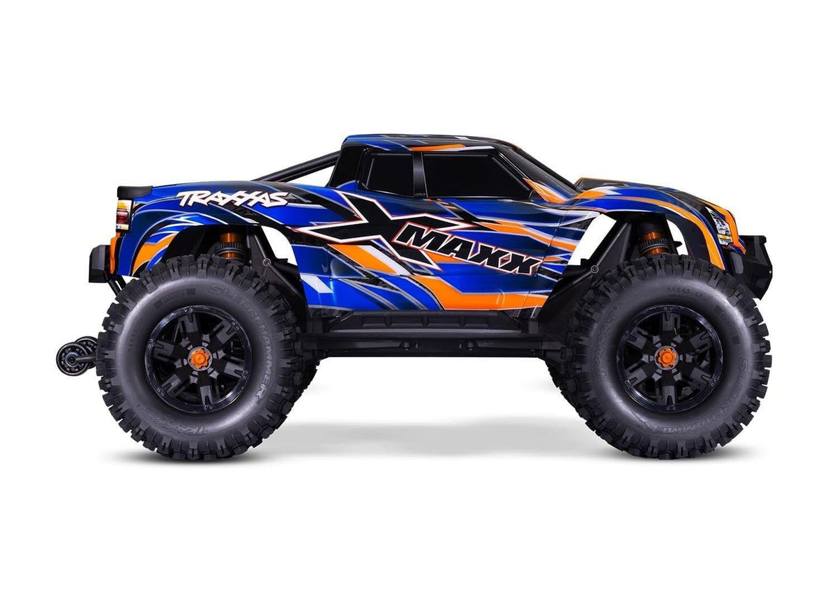 XMaxx Traxxas 8S Belted RTR orange 1/6 brushless 77096-4 - Breizh Modélisme.