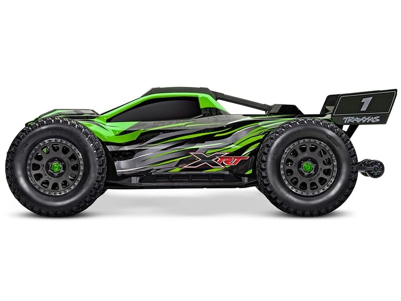 XRT Traxxas VXL-8S RTR 1/7 brushless 78086-4 vert - Breizh Modélisme.