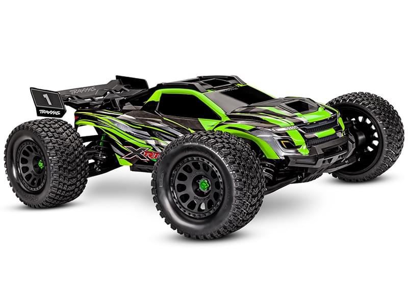 XRT Traxxas VXL-8S RTR 1/7 brushless 78086-4 vert - Breizh Modélisme.