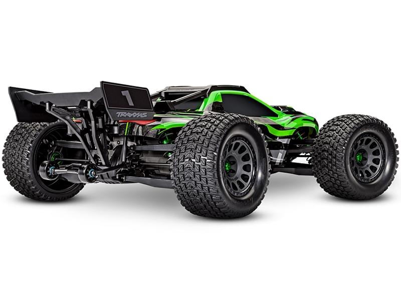 XRT Traxxas VXL-8S RTR 1/7 brushless 78086-4 vert - Breizh Modélisme.