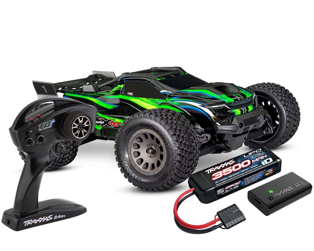 Traxxas Mini XRT VXL 3S - 108076-1 X new vert (Accu/Chargeur)