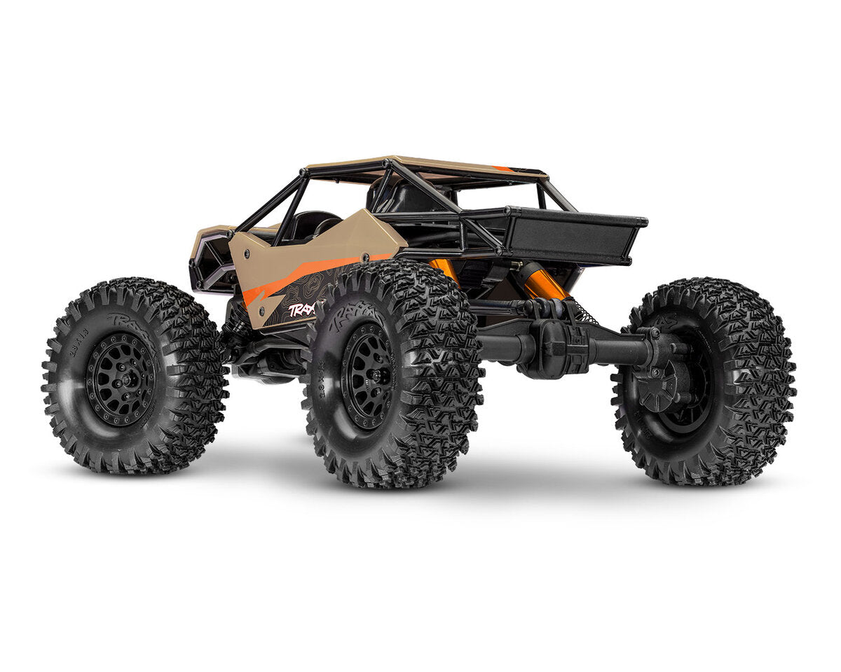 Traxxas TXC-4M Extreme Crawler 1/18 Brushless 3S RTR sable - Breizh Modélisme.