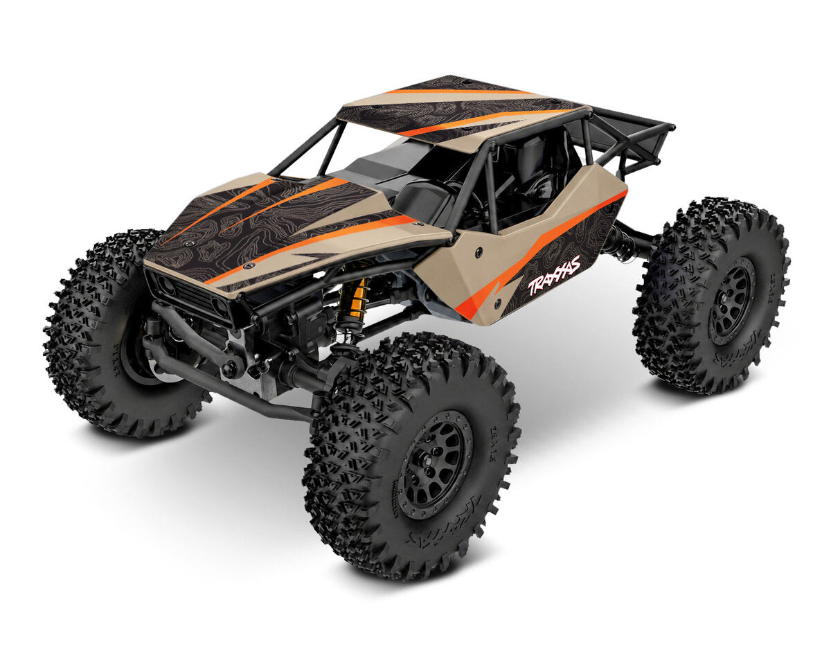 Traxxas TXC-4M Extreme Crawler 1/18 Brushless 3S RTR sable - Breizh Modélisme.