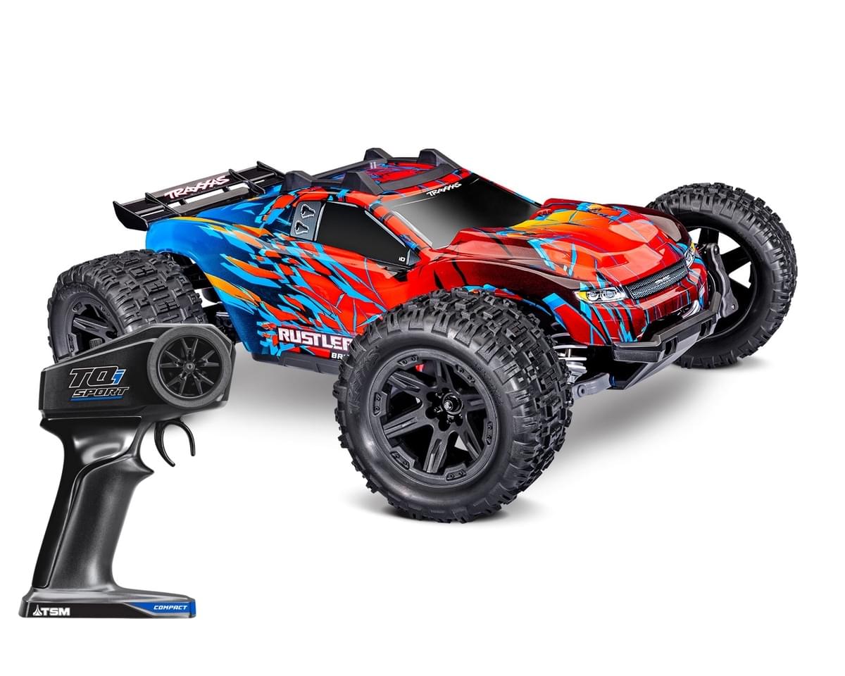 Traxxas Rustler VX3 Brushless HD 1/10 RTR - 67464-4 rouge