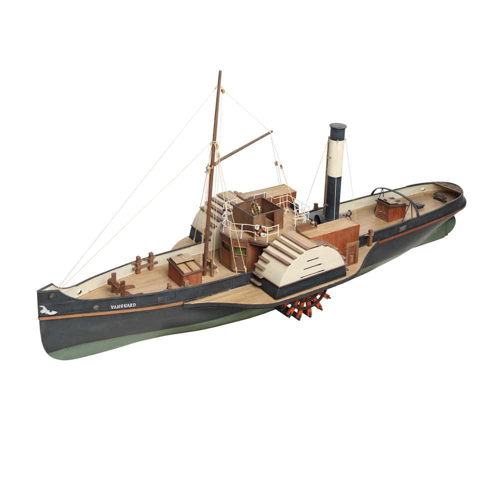 Maquette de remorqueur en bois Disarmodel 20151 1:50