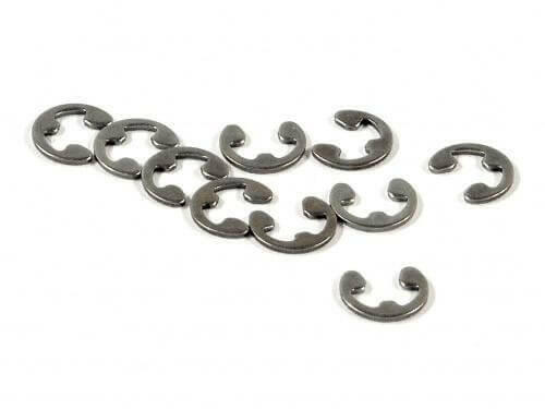 HPI E-clips 3mm (x10) Z243 - Breizh Modélisme.