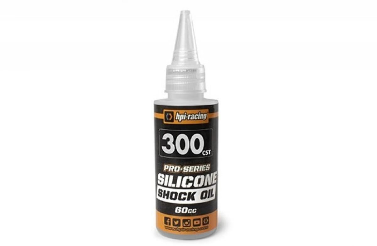 Huile d'amortisseur  HPI Racing 300 Cst (60ml) - HP160383 / 30WT - Breizh Modélisme.