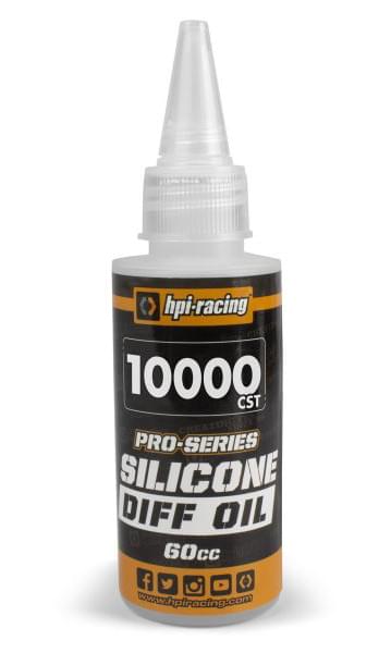 Huile différentiel 10 000 cst HPI Pro série 60ml - 160391 - Breizh Modélisme.
