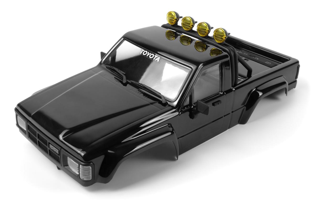 Toyota Hilux SR5 Carrosserie peinte - Noir - Breizh Modélisme.