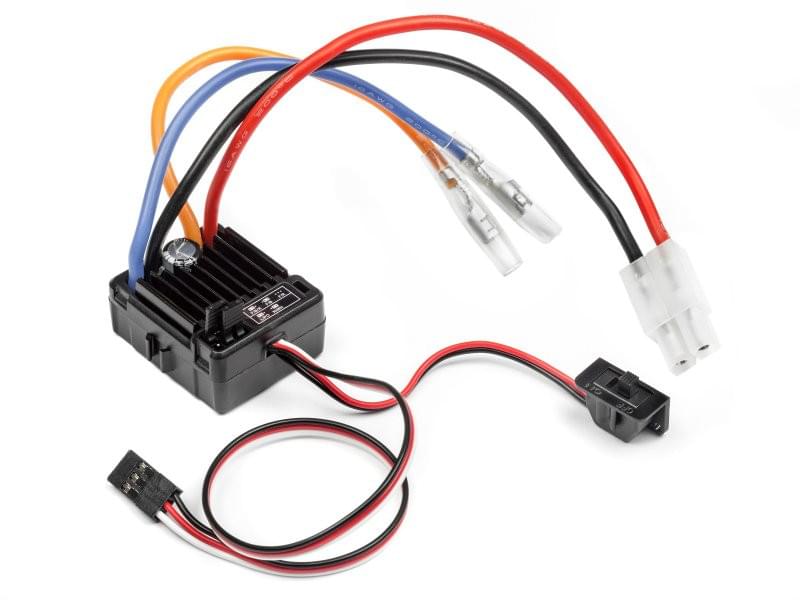 Variateur électronique Ni-Mh et 2S/3S HPI 114712 SC-3SWP2 Waterproof - Breizh Modélisme.