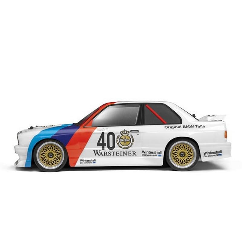 HPI Voiture de Piste 1/10 BMW M3 E30 Warsteiner RS4 Sport 3 - 120103 - Breizh Modélisme.
