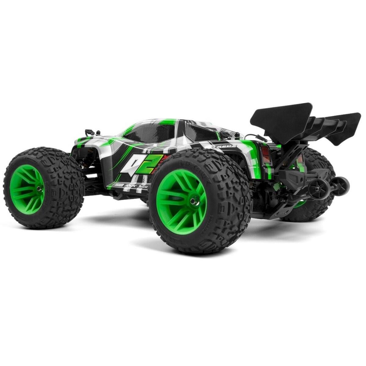Maverick Quantum2 XT Flux brushless stadium truck 1/10 vert - MV150408 - Breizh Modélisme.
