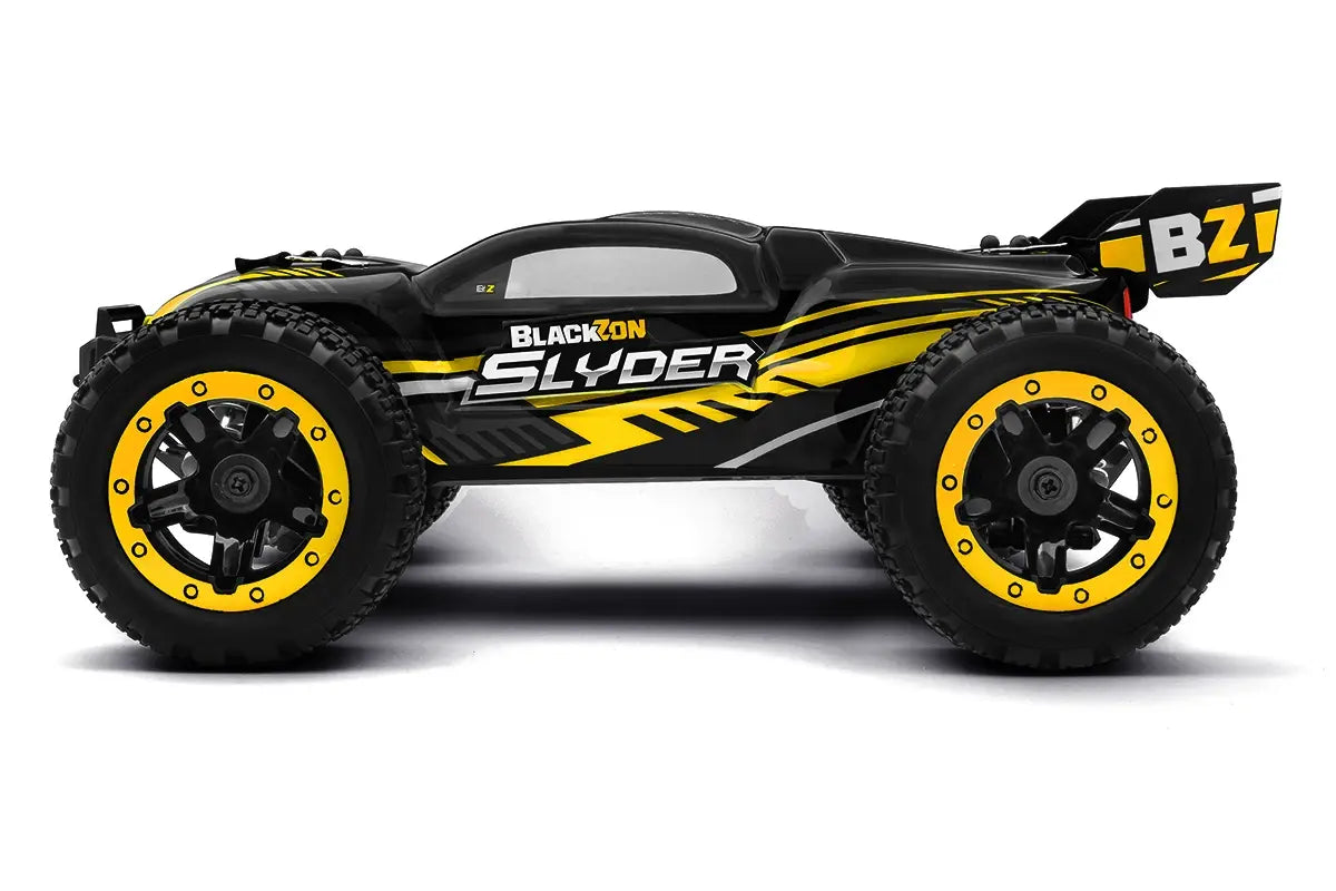 Truggy télécommandé 4WD Blackzon Slyder 1/16 RTR - 540117 - Breizh Modélisme.