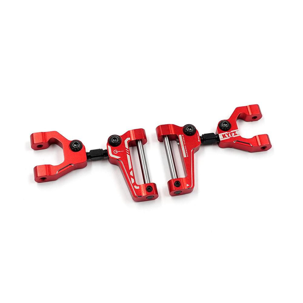 Ensemble de bras supérieurs avant en aluminium pour Kyosho 1/10 Fazer Mk2 - Breizh Modélisme.