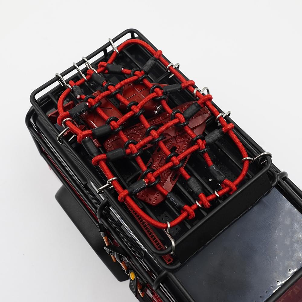 Filet de toit noir 65x105mm pour Traxxas TRX-4M 1/18 - Breizh Modélisme.