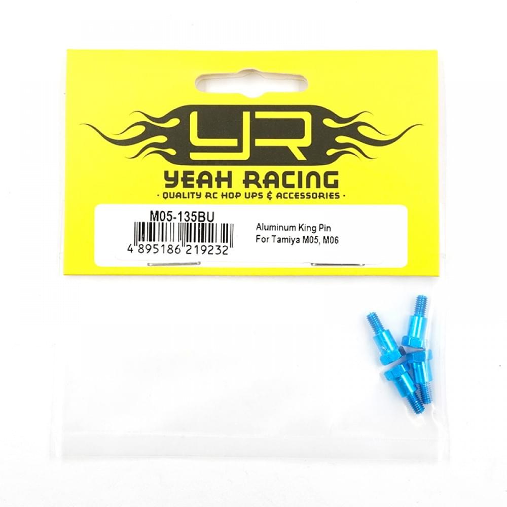 Goupille en aluminium pour Tamiya M05, M06 Yeah Racing - Breizh Modélisme.