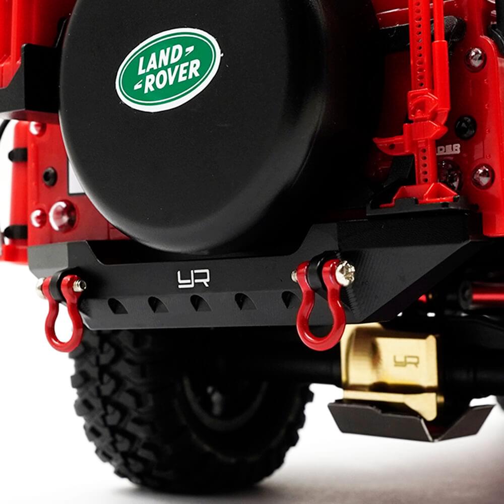 Pare choc Avant et Arrière Alu Traxxas TRX-4M 1/18 Defender - Breizh Modélisme.