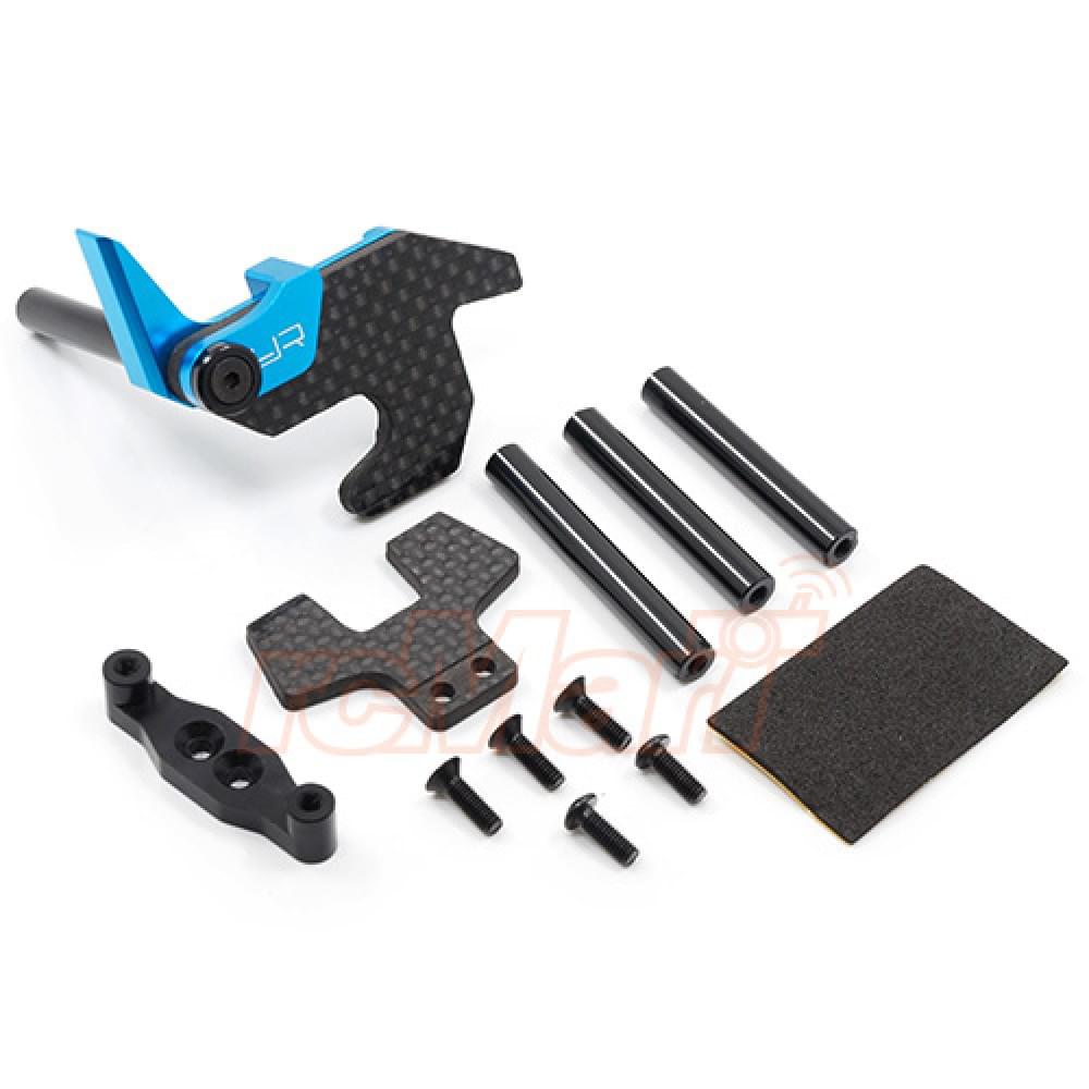 Support de batterie en aluminium et graphite pour Tamiya M05 Yeah Racing - Breizh Modélisme.