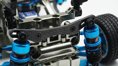 Supports d'Amortisseurs carbone Avant et arrière pour Tamiya M05 Yeah Racing - Breizh Modélisme.