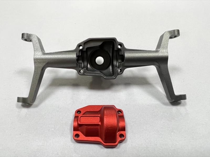 Optional Alu. Front Axle - PRO/EVO 1:18 - Breizh Modélisme.
