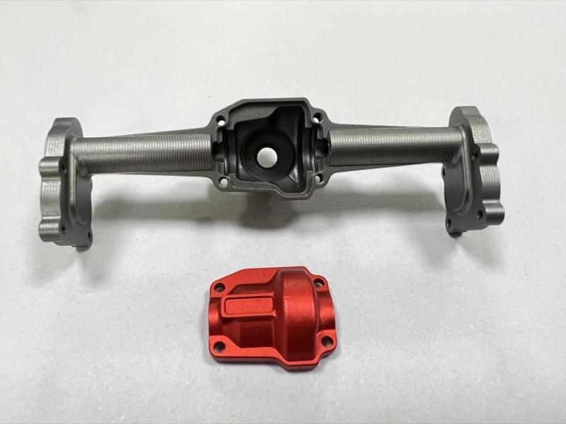 Optional Alu. Rear Axle - PRO/EVO 1:18 - Breizh Modélisme.