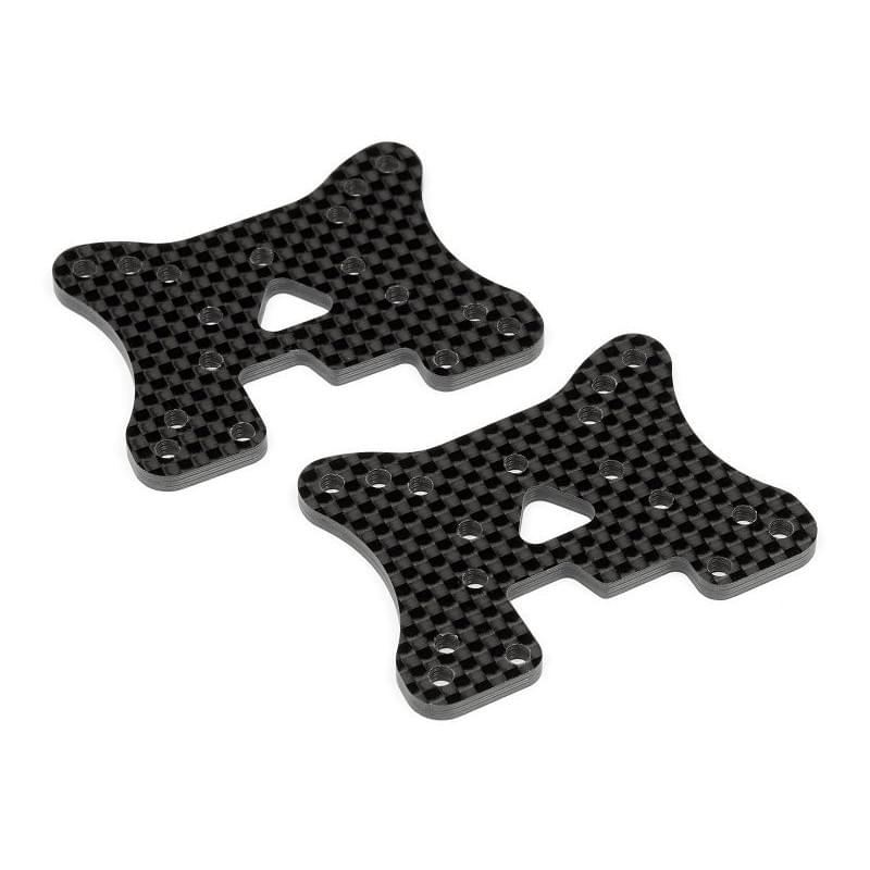 Supports GRAPHITE/3MM/2PCS set HPI 109011 - Breizh Modélisme.